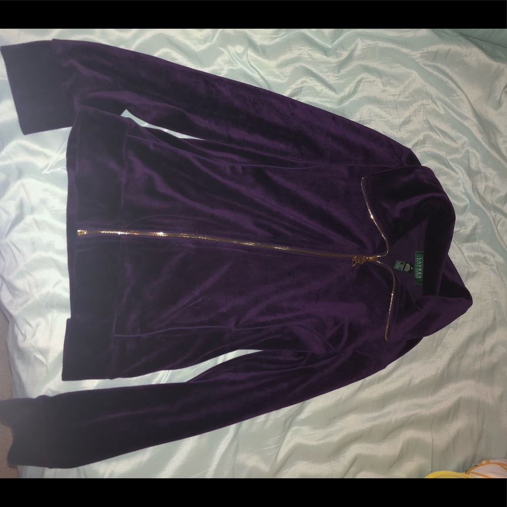 Purple Velvet jacket
